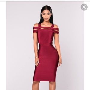 Fashion Nova Devi Bandage Dress